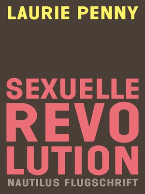 cover image of Sexuelle Revolution